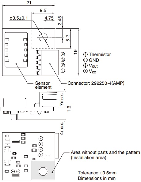 TDK CHS Industrial Humidity Sensors